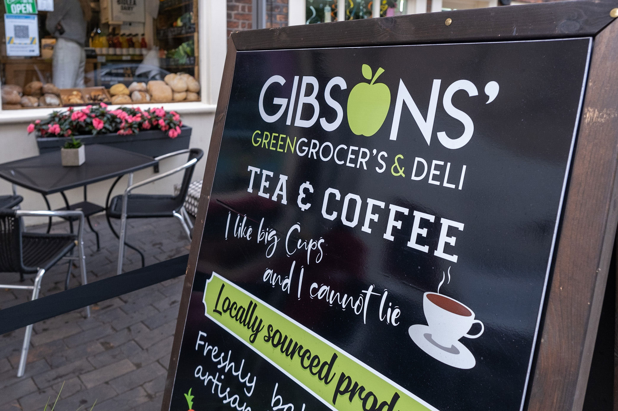 gibsons deli signage